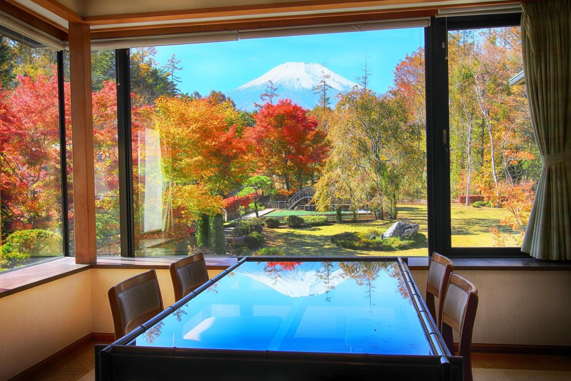 Hatago Tsubakiya Yamanakako Bagian luar foto